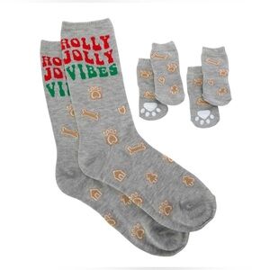 NEW Matching Pet & Owner Festive Socks!!!